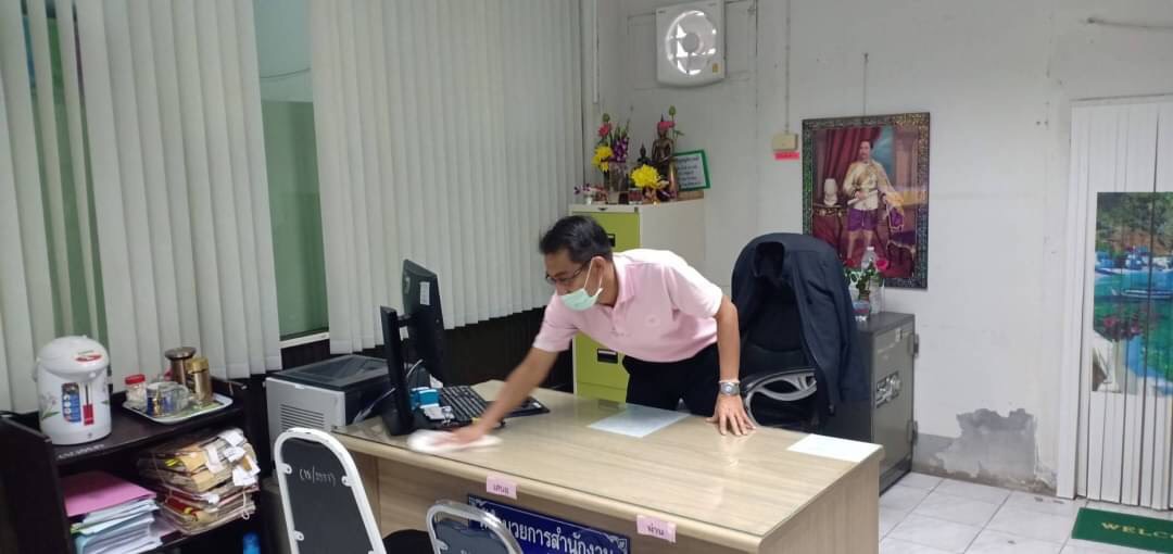 ﻿สำนักงานบังคับคดีจังหวัดนราธิวาส จัดกิจกรรม Big Cleaning Day เพื่อป้องกันการแพร่ระบาดของโรคติดเชื้อไวรัสโคโรนา 2019 (Coronavirus Disease 2019 : COVID-19)